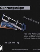 [VERMIETUNG] Gehrungssäge 55cm Ideal für Randleisten im Haushalt oder Außenbereich in 39126