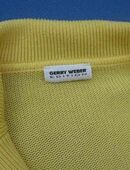 NEUw * Klassisch * Baumwolle * Blazer * Strickjacke * Strick Jacke * Cardigan "GERRY WEBER" Gr. 40- 42/ M * sonnen- gelb * in 88499
