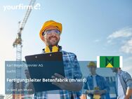 Fertigungsleiter Betonfabrik (m/w/d) - Weil (Rhein)