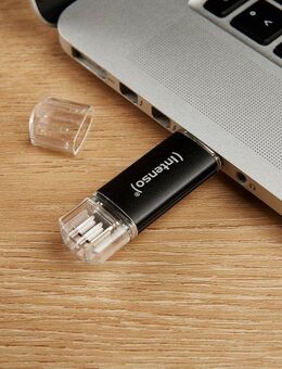 Intenso USB Flash Drive 3.2 256 GB Twist Line USB-Stick (USB 3.2, Lesegeschwindigkeit 70,00 MB/s)