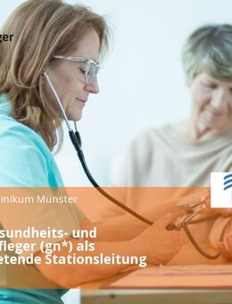 (Fach-) Gesundheits- und Krankenpfleger (gn*) als stellvertretende Stationsleitung - Münster