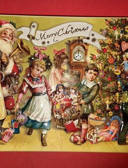 Nostalgie-Weihnachtsschachtel "Merry Cristmas" - Eckernförde