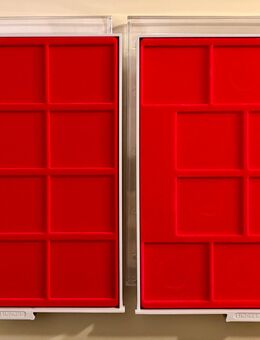 Lindner Leuchtturm Münzboxen 10 DM, 10 Euro, 10 DM PP, und mehr - Mannheim