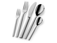 WMF Besteck-Set Atria (60-tlg), 12 Personen, Cromargan® Edelstahl Rostfrei 18/10, poliert, mit soliden Monobloc Tafelmessern