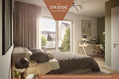 PREISAKTION: 1-Zimmer-Wohnung mit sonnigem Balkon