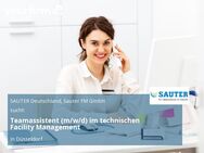 Teamassistent (m/w/d) im technischen Facility Management - Düsseldorf