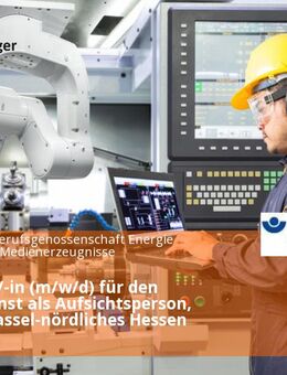 Ingenieur/-in (m/w/d) für den Außendienst als Aufsichtsperson, Bereich Kassel-nördliches Hessen - Frankfurt (Main) Westend-Süd