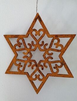 Deko Stern Barock zum Hängen in 2 Größen - Kraftisried