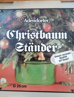 2 Christbaumständer Keramik und Gusseisen - Bad Rodach