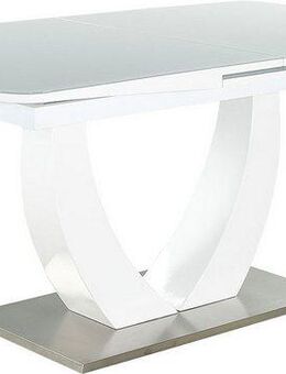 Jockenhöfer Gruppe Esstisch Ulm, Hochglanz, mit Synchronauszug, Breite 160-200 cm