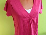 basicline Tunika L 44 Shirt Kurzarmshirt kurzarm rosa Damen T-Shirt - Mühlberg (Elbe) Zentrum