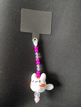 Handyanhänger Katze Handarbeit - Saarbrücken