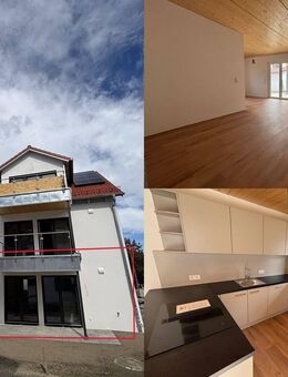 - ERSTBEZUG - HOCHWERTIGE 3-ZIMMER-NEUBAUWOHNUNG MIT GARTEN IN VILSHEIM - Vilsheim
