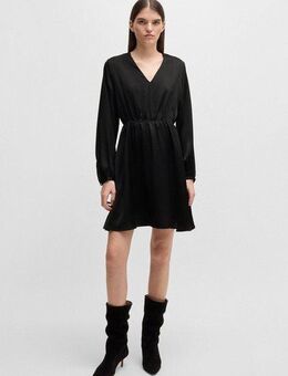 BOSS ORANGE Blusenkleid Doria Premium Damenmode in A-Linien Form