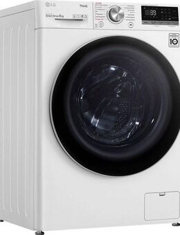 LG Waschmaschine Serie 7 F4WV708P1E, 8 kg, 1400 U/min, TurboWash® - Waschen in nur 39 Minuten