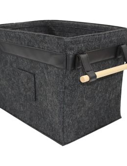 FILZFABRIK® Premium Multifunktionaler Filzkorb Aufbewahrungskorb Faltbar Stabil ✅ BIS ZU 50% EXTRA MIT MULTI-RABATT ✅ - Berlin