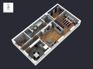 NEU SANIERTE schicke 2 ZW! Große Küche, in gepflegtem Haus - Offenbach (Main)