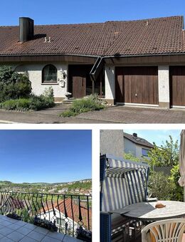 Großzügiges Einfamilienhaus mit zwei ELWs - toller unverbaubarer Blick in ruhiger Lage - Bad Mergentheim