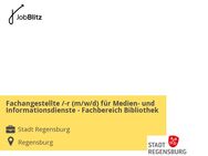 Fachangestellte /-r (m/w/d) für Medien- und Informationsdienste - Fachbereich Bibliothek - Regensburg