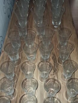 Verkaufe 41 Art Déco Gläser Bleikristall Gläser aus Frankreich - Saarlouis