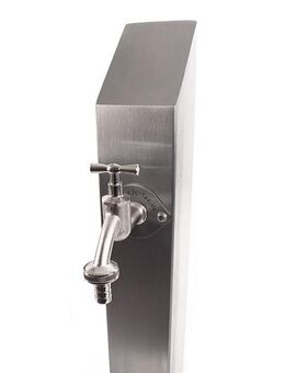 TRINKWASSER Wassersäule TSQS 730 Edelstahl V2A eckig - Hiddenhausen