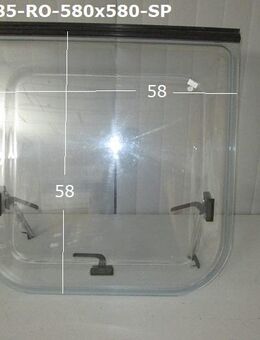 Adria Wohnwagen Fenster Roxite 70 ca 58 x 58 Sonderpreis gebr. 403 Adria 405 BJ85 (IMV Opatija 410) - Schotten Zentrum