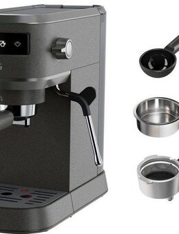 AEG Espressomaschine Gourmet 6 EC6-1-6BST, Korbfilter, Siebträger