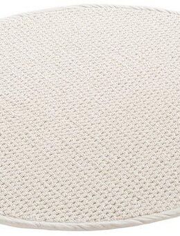 my home Badematte Dalia, Badvorleger, Badezimmer Teppich, Höhe 4 mm, fußbodenheizungsgeeignet, strapazierfähig, Baumwolle, rund, Baumwolle, Badteppich, Badematten auch als 2-teiliges Set erhältlich