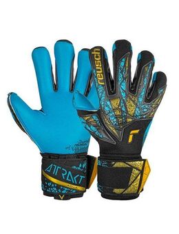 Reusch Torwarthandschuhe Attrakt Aqua Finger Support mit Evolution Negative Cut