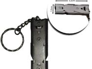 Pfeife Doppelrohr mit Schlüsselbund Notfall Schlüsselanhänger Camping Werkzeug  7,90 €* - Villingen-Schwenningen