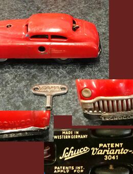 Schuco Varianto Limo 3041 rot, W-Germany, mit Gama Schlüssel - Berlin