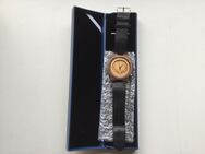 Herren Armbanduhr mit Holz Gehäuse Hirsch Motiv - Fulda