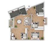 Sonnendurchflutete Wohnung in ruhiger Lage von Weiden! Äußerst gepflegt und sofort beziehbar! - Weiden (Oberpfalz)