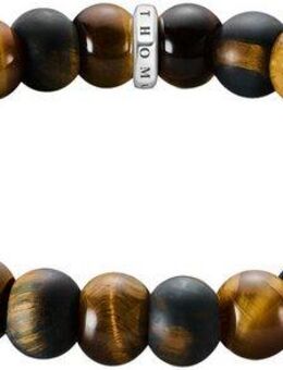 THOMAS SABO Armband Bead Armband, A2196-826-2-L21, mit Tigerauge
