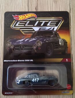 Mattel Hot Wheels Premium Elite 64 Mercedes-Benz 300 SL Real Riders NEU/OVP - Görlitz