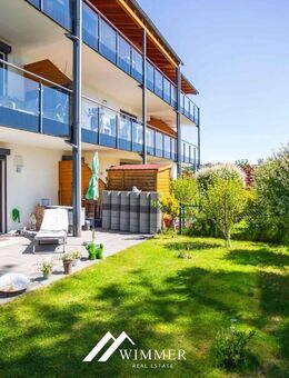 Exklusive Erdgeschosswohnung mit entzückendem Garten in bester Wohnlage für höchsten Wohnkomfort - Isen