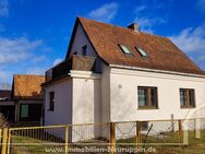 Einfamilienhaus in Wuthenow mit viel Nebengelass, Garage, Carport und kleinem Garten - Neuruppin