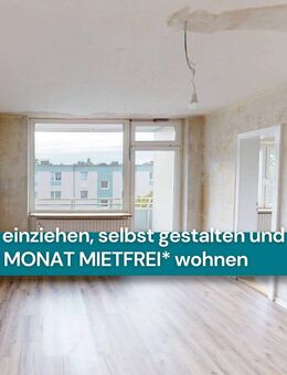 Schön geschnittene 3-Zimmer-Wohnung mit BALKON und EBK - Rendsburg
