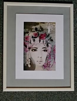 Kunstdruck - Poster (Anahara Kathin) gerahmt - Wilhelmshaven