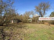 IMMOBERLIN.DE - Mit Charme & Potential! Haus auf teilbarem Sonnengrundstück in Südausrichtung & naturverbundener Lage - Falkensee