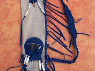 003 - Neue Flötentaschen Leder – Länge ca. 57/56 cm Farbe: braun - Schiltach