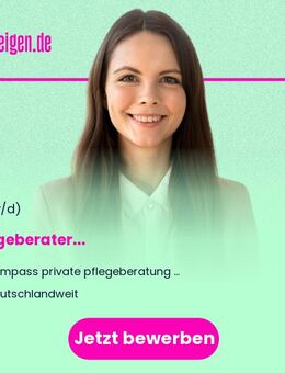 Pflegeberater (m/w/d) - Frankfurt (Main) Westend-Süd