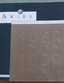 Ariel Nr. 107-8. Eine Zeitschrift zur Kunst und Bildung aus Israel. - Münster