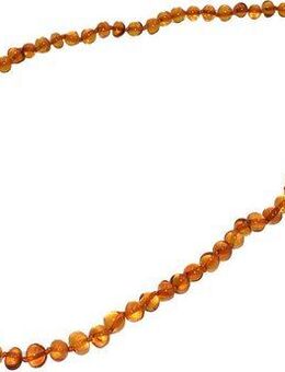Firetti Collier Schmuck Geschenk Messing Halsschmuck Halskette Edelstein, Made in Germany - mit Bernstein