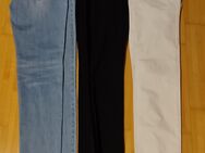 3 Damen Jeans Blau Weiß Schwarz - Wuppertal