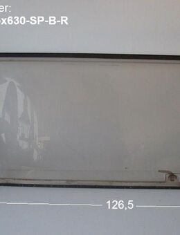 Wilk Wohnwagenfenster Kistenpfennig 028 D889 ca 126,5 x 63 gebraucht SONDERPREIS (Risse, bauchig) zB Wilk Stern 490 E BJ 84 - Schotten Zentrum