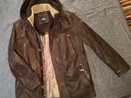 Schwere Herrenlederjacke braun Gr.54 - Hamburg Harburg