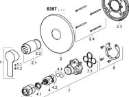 HANSA Brausethermostat HANSALIGNA