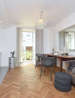 Exklusiv möblierte Altbauwohnung mit wöchentlichem Reinigungsservice im beliebten Stuttgarter Westen - Stuttgart