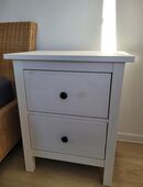 IKEA Hemnes Nachttische / Kommode, weiß, 2 Schubladen in 79540